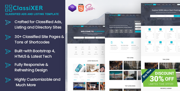 buy now template
ClassiXER - Classified Ads and Listing Website Template by UIdeck ... buy now template
ClassiXER - Classified Ads and Listing Website Template by UIdeck ...